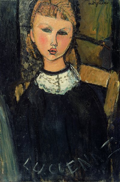 Lucienne, vers 1916-17 - Amedeo Modigliani